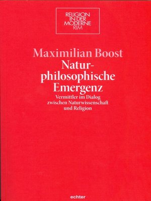 cover image of Naturphilosophische Emergenz